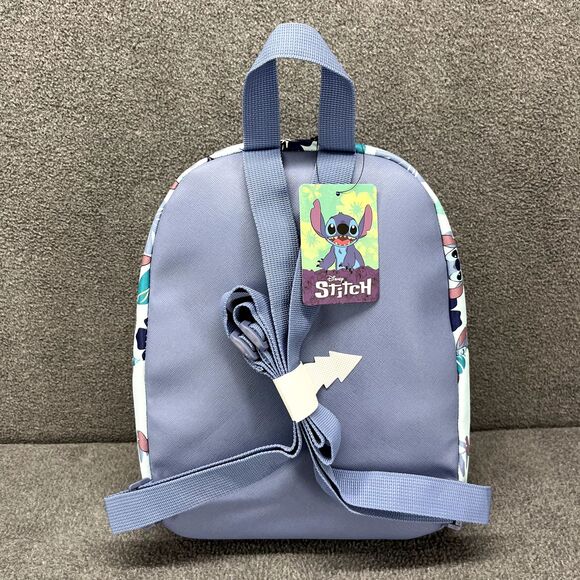 Bioworld Disney Stitch Backpack Blue Tropical Small Lilo & Stitch - Picture 2 of 9